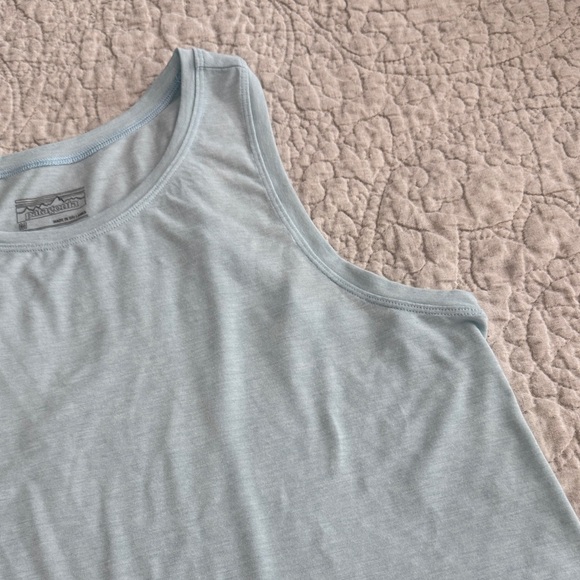 Patagonia Light Blue Tank Top, Sz M - Picture 4 of 5